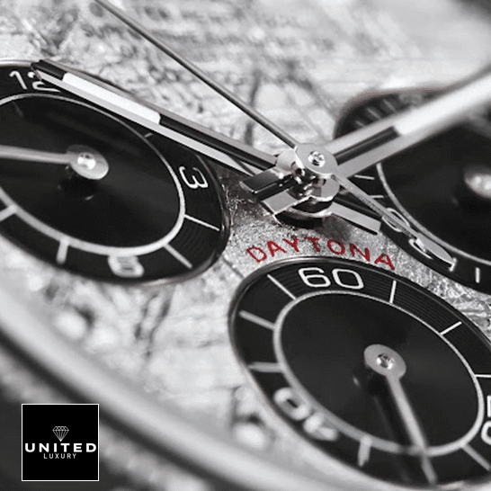 Rolex Cosmograph Daytona White Gold Meteorite 116519LN Replica - Image 6