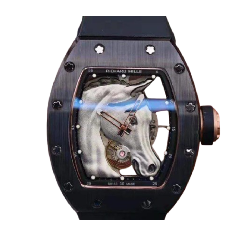 richard-mille-rm52-02-horse-dial-replica-1 Richard Mille RM 52-02 "Horse" Ultra Realistic Replica - Image 1