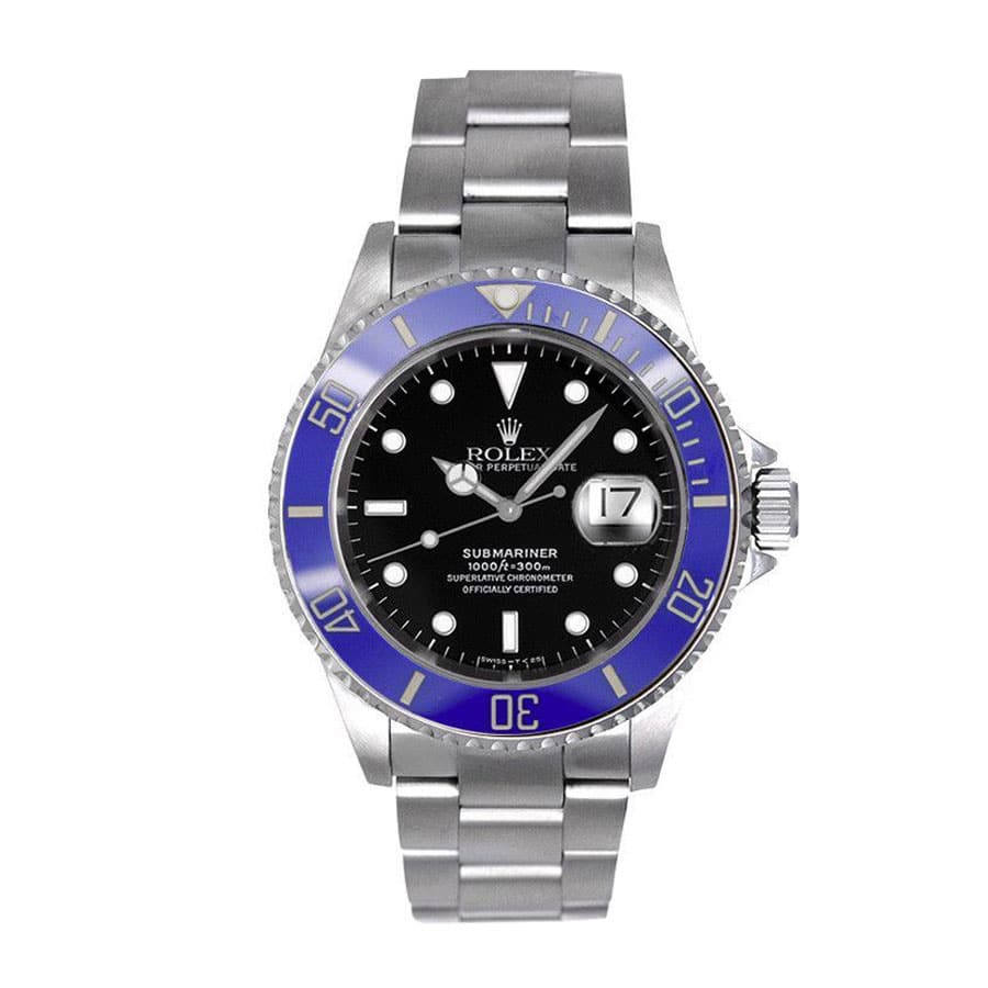 rolex-submariner-date-16610-black-dial-replica